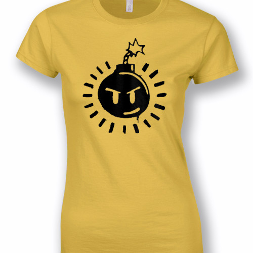 Ladies Scott Pilgrim 'SexBoBomb' Bomb T-shirt - Reverb Clothing