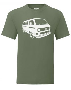 vw t3 tee - army green
